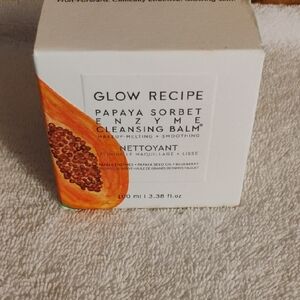 Glow Recipe Cleansing Balm in White and Orange Packaging